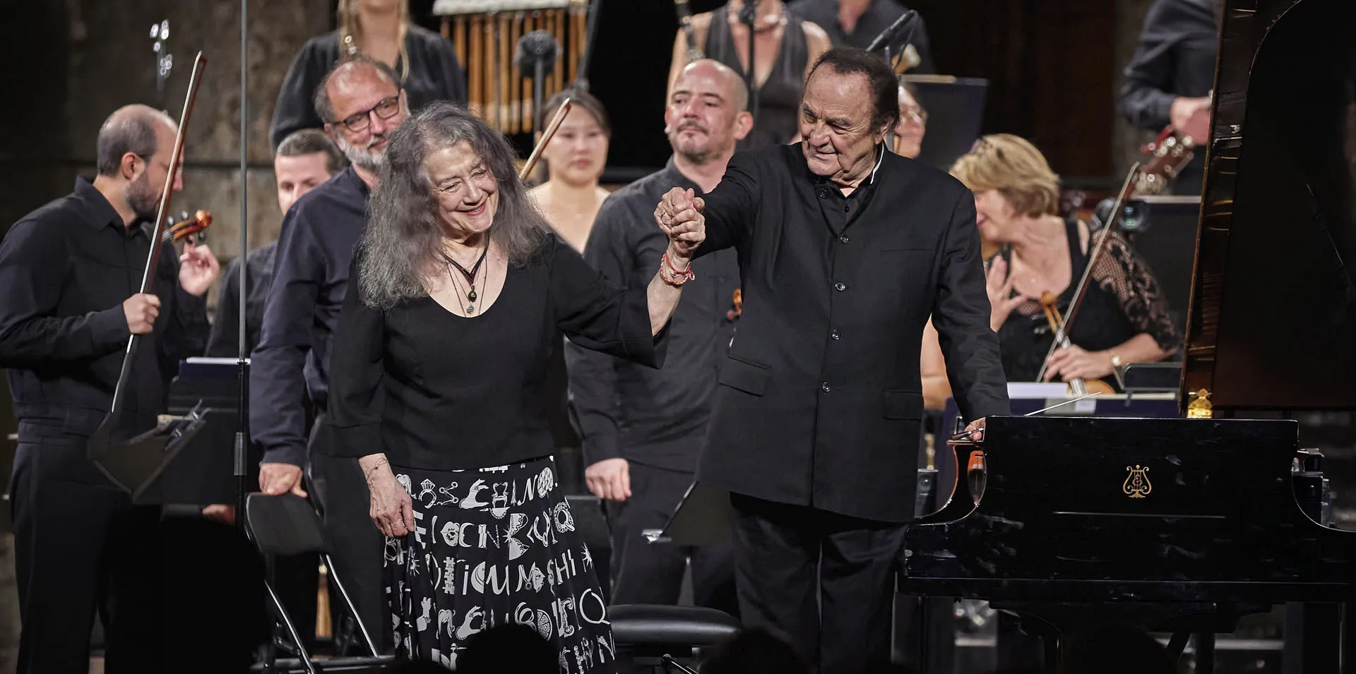 Charles Dutoit и Martha Argerich