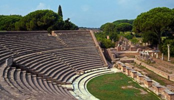 Théâtre romain d´Ostie Antica