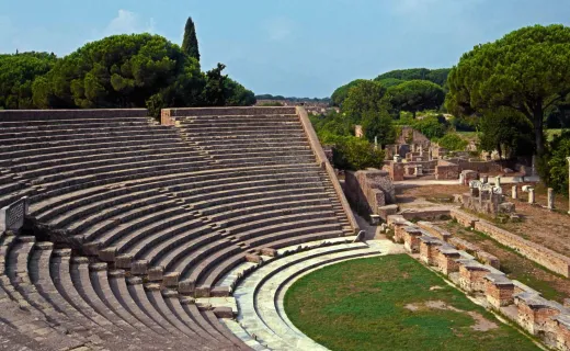 Théâtre romain d´Ostie Antica