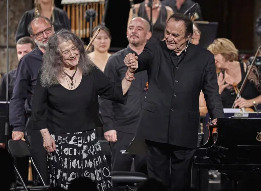 Charles Dutoit и Martha Argerich