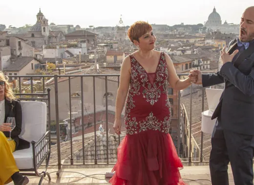 Rooftop Bar Opera Show: La Grande Bellezza a Roma
