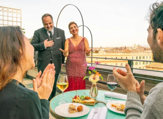 Opera e Aperitivo sul Rooftop di Trastevere
